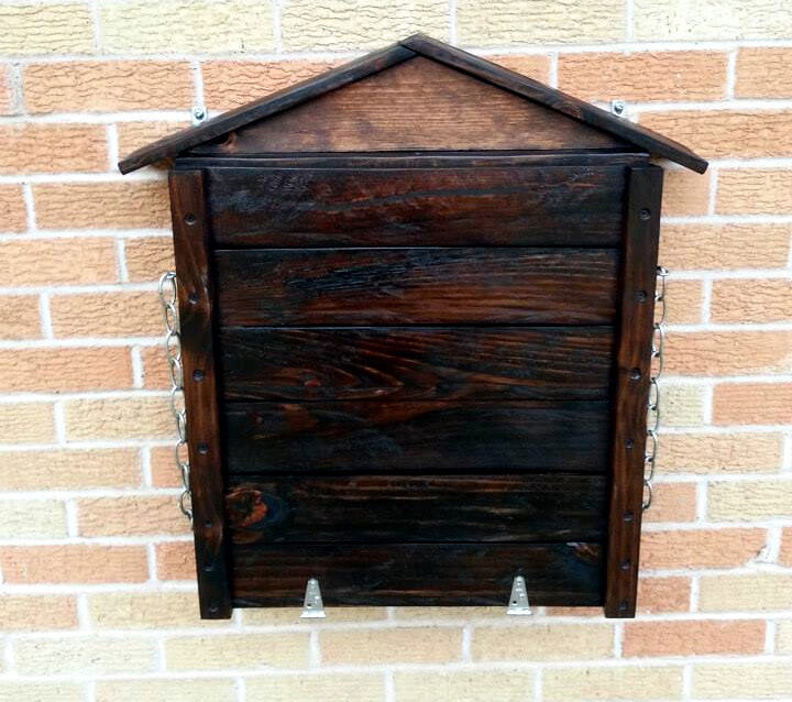 handcrafted folding down patio bar