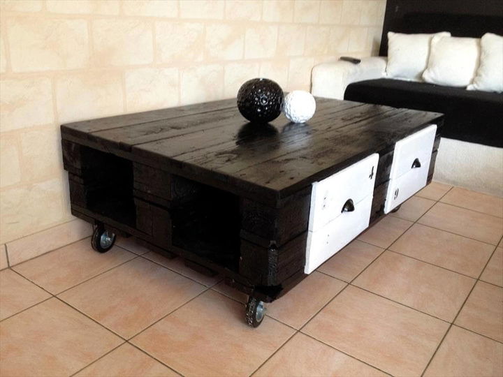 diy pallet coffee table