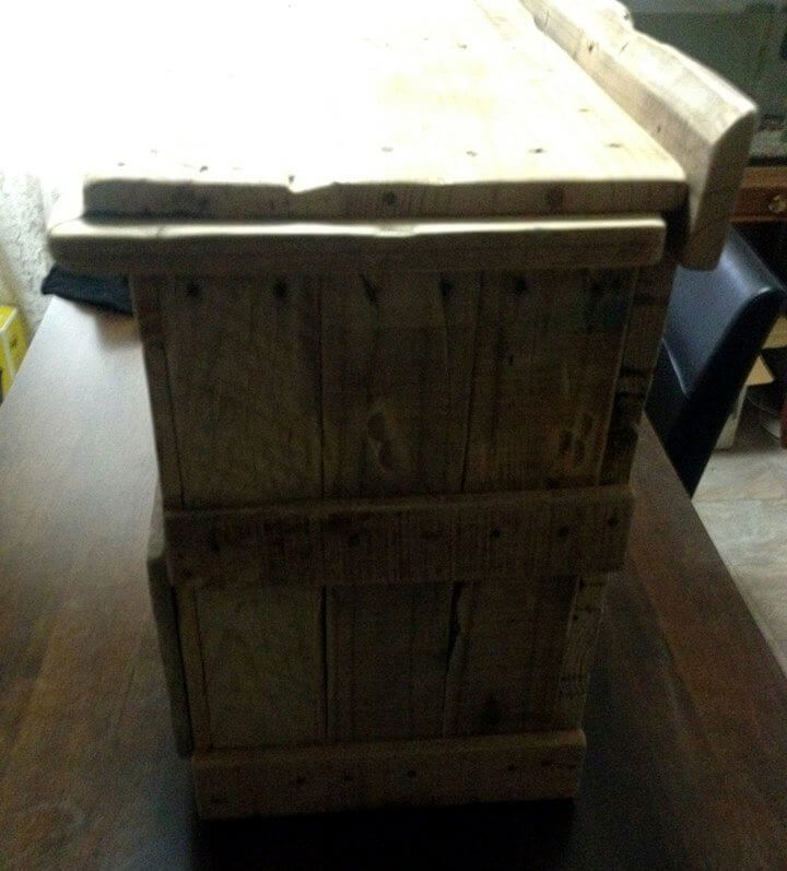 diy pallet mini table