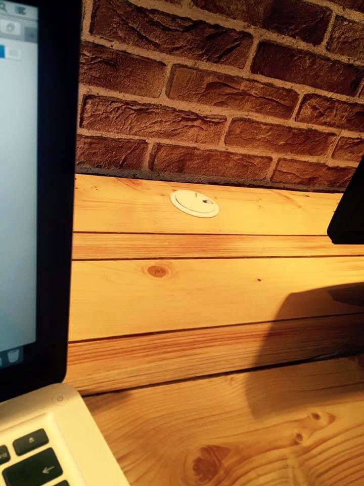 diy XL pallet computer desk with drawers