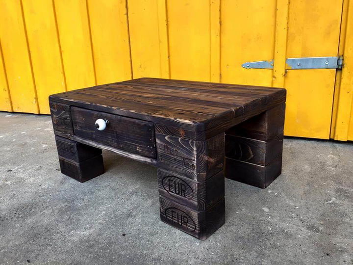diy pallet coffee table