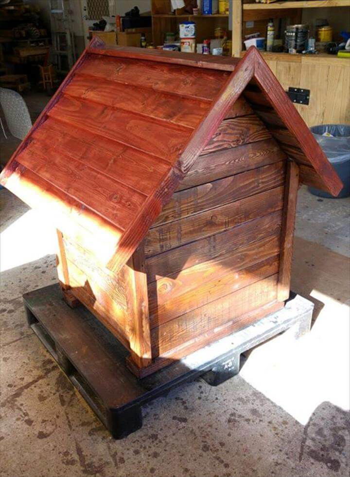 mailbox made of pallets