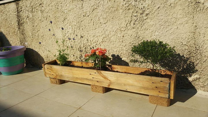 pallet planter