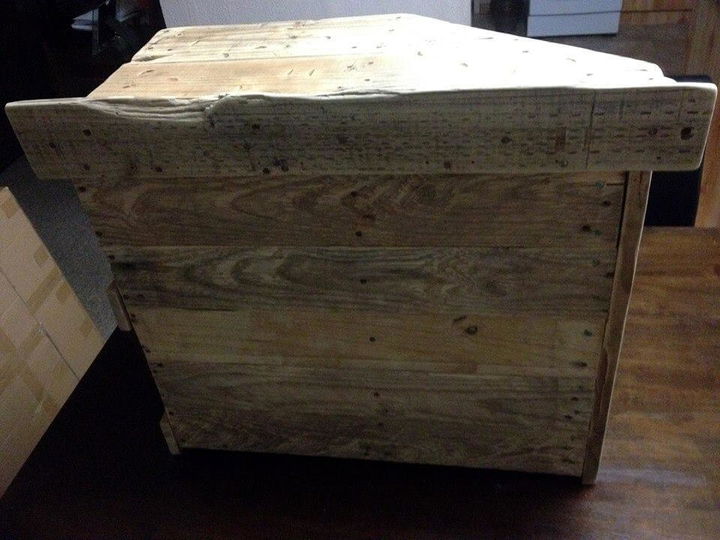 no-cost wooden pallet mini table