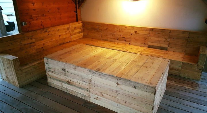 beefy pallet sectional sofa set