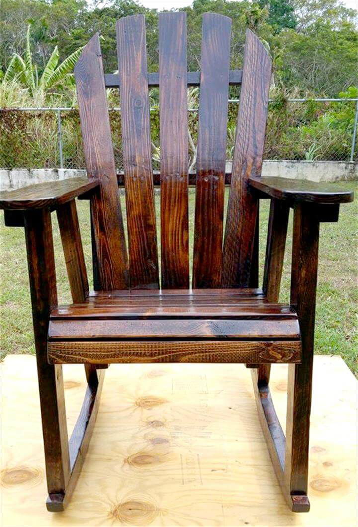 Pallet Rocking Chair