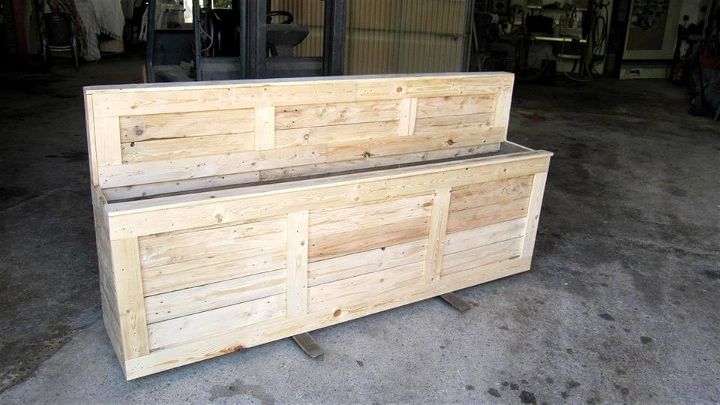 extra large wooden planter