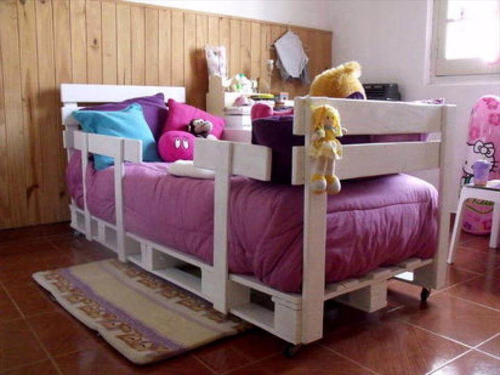 pallet bed for kid