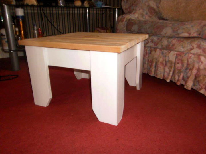 woode pallet mini table