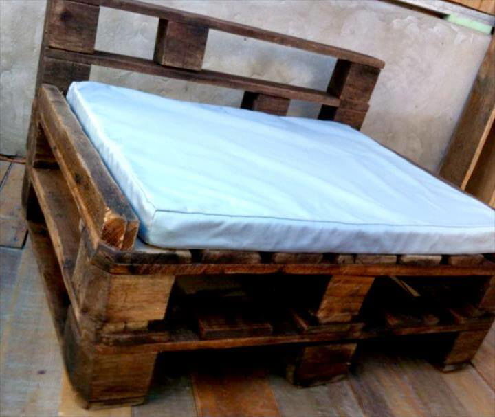 Rustic pallet made chair