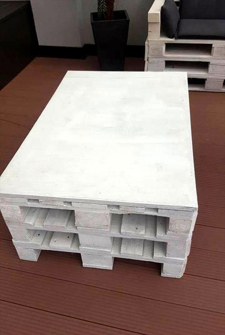 robust wooden pallet seat