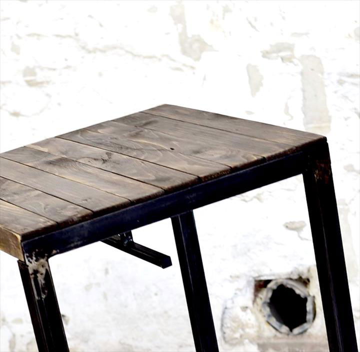 Reclaimed bar stool