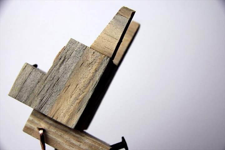 pallet and old metal 3d visual art creation