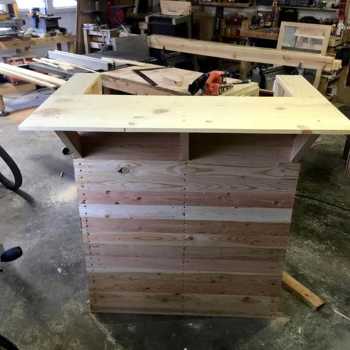 pallet bar table