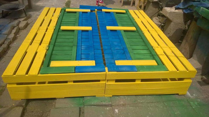 extra large pallet sandbox